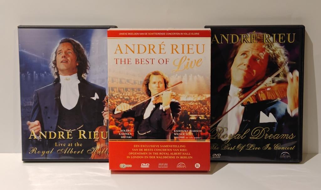 André Rieu The Best of Live 2‑DVD Box Londen Berlijn, Alle leeftijden, Ophalen of Verzenden, Zo goed als nieuw