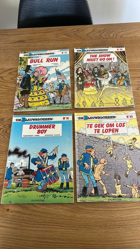 Strips De Blauwbloezen, Boeken, Stripverhalen, Ophalen of Verzenden, Zo goed als nieuw