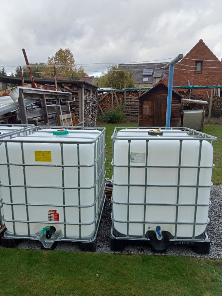 IBC container, IBC vat, Tuin en Terras, Ophalen, Zo goed als nieuw, Kunststof