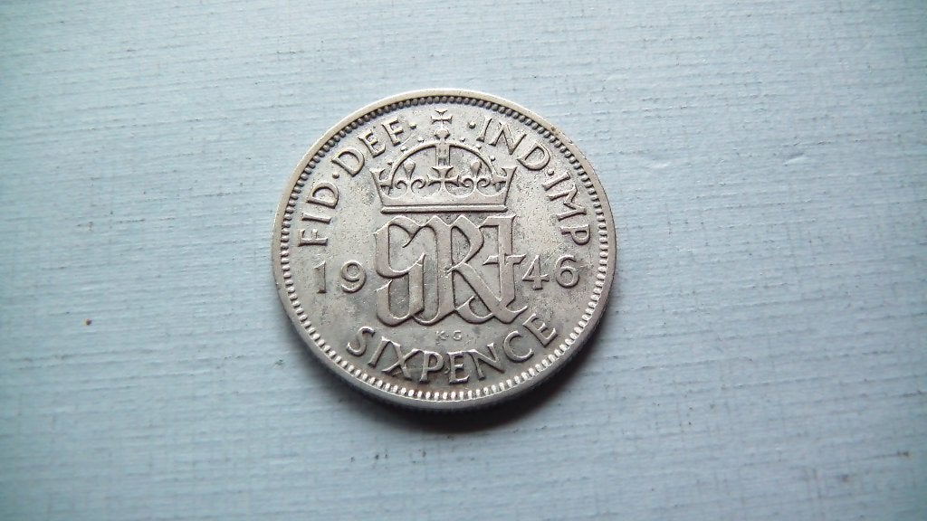 6 pence 1946, Enlèvement