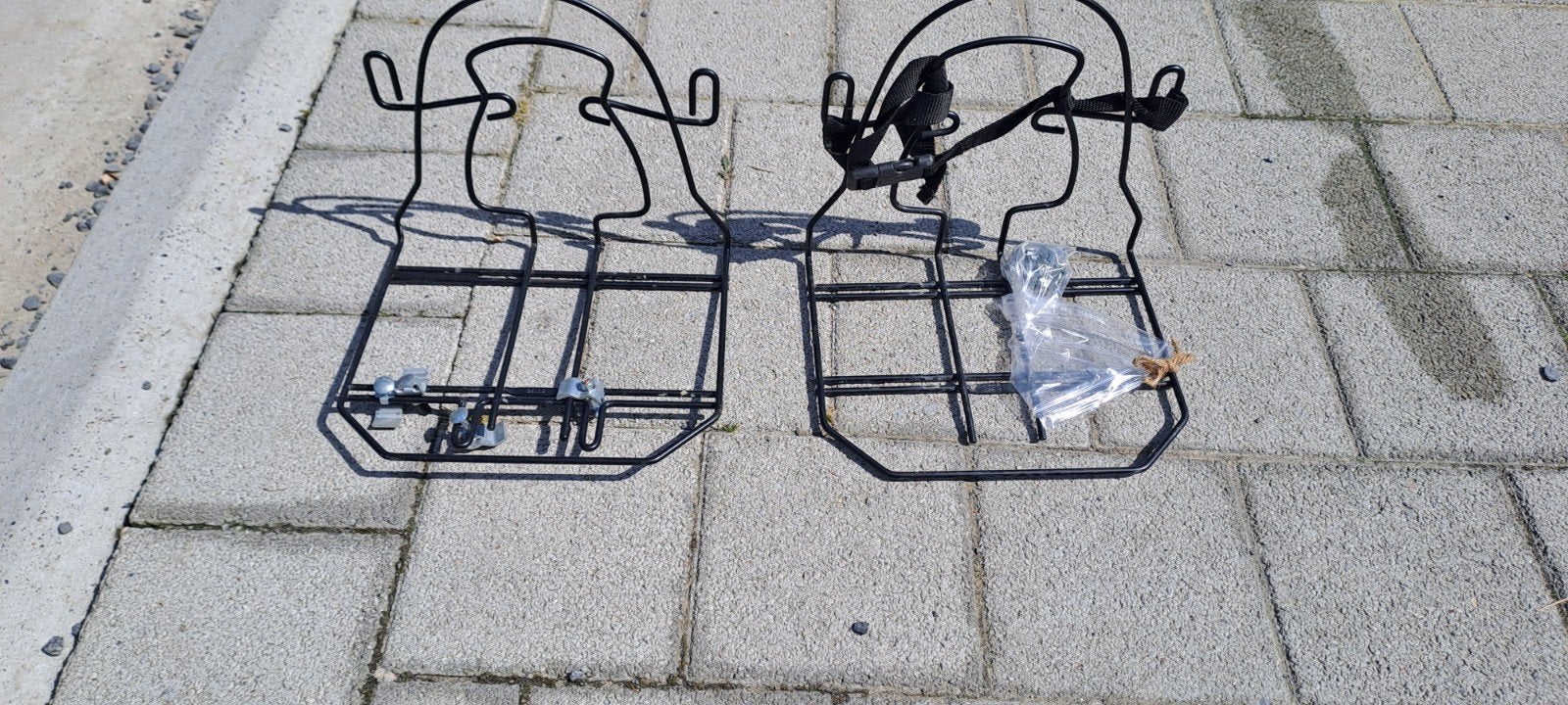 Boekentas of bagagedrager fiets - steco monkey, Fietsen en Brommers, Fietsaccessoires | Bagagedragers, Ophalen