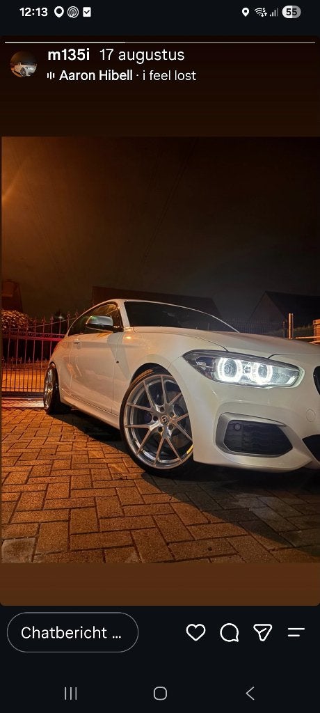 BMW M135i (schade motorblok), Autos, Cuir, Cruise Control, Achat, Euro 6