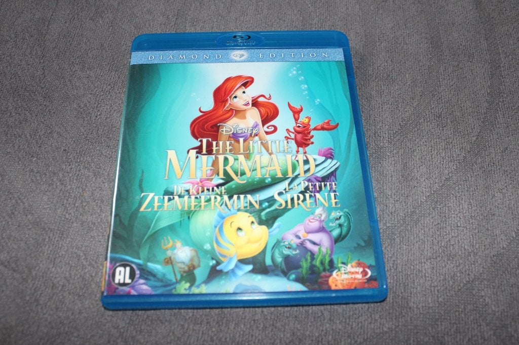 Blu-ray De Kleine Zeemeermin / The Little Mermaid, CD & DVD, Blu-ray, À partir de 6 ans, Enlèvement ou Envoi, Dessins animés et Film d'animation