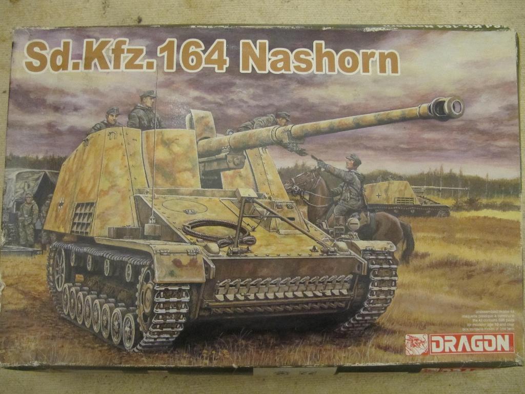 DRAGON Sdkfz.164 'Nashorn' Last 1/35, Envoi, Comme neuf, 1:32 à 1:50
