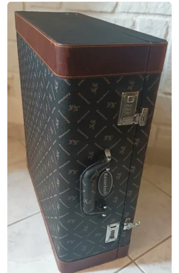 Valise vintage tres bonne état exclusive line germany, Enlèvement, Comme neuf