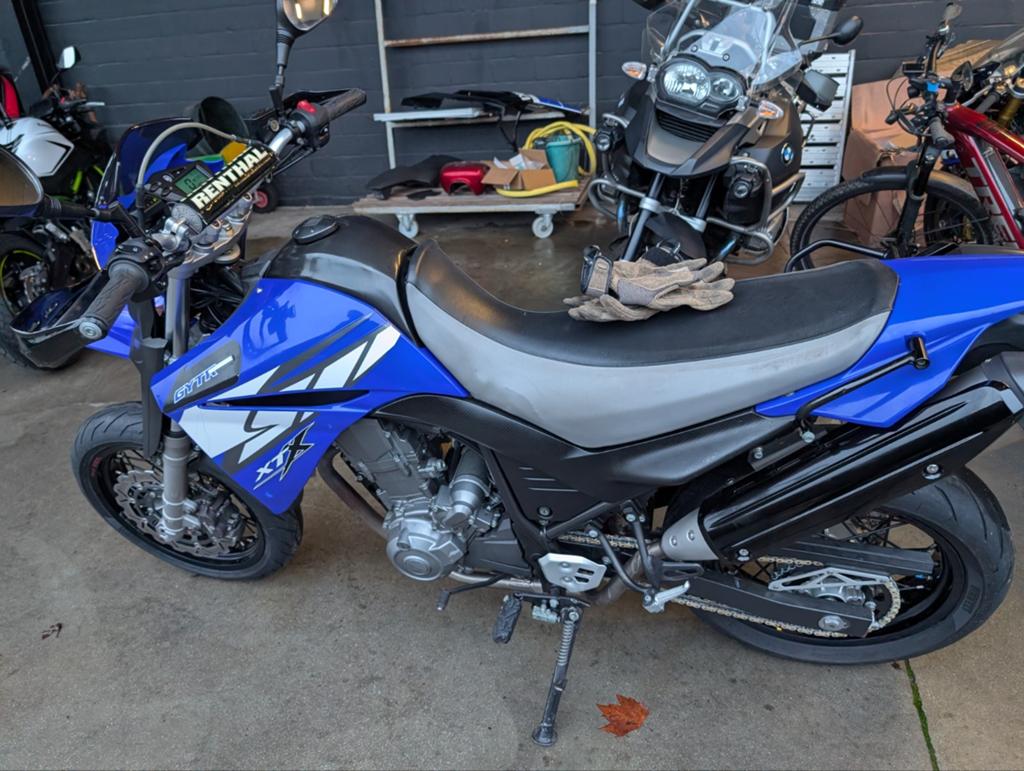 Yamaha xtx660, Motoren, Ophalen