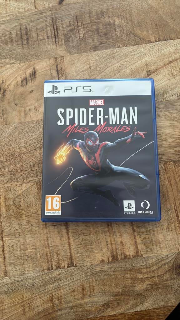 PS5 GAME | Spiderman Miles Morales, Enlèvement, Comme neuf