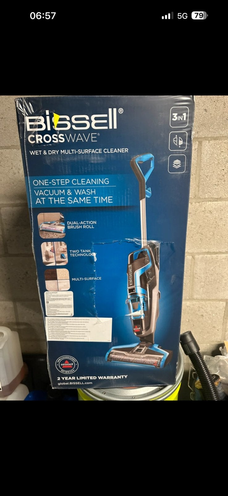 nettoyeur de sols BISSELL CrossWave., Enlèvement, Neuf, Nettoyeur de sols, Autres marques