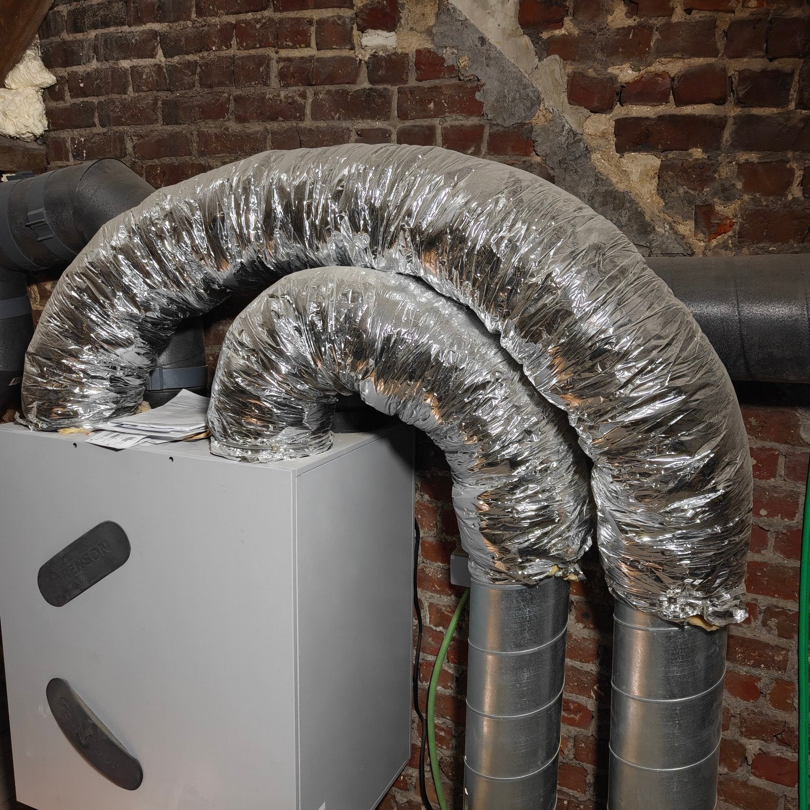 Ventilatie De - Geïsoleerde flexibele 180mm 7m lang, Vacatures