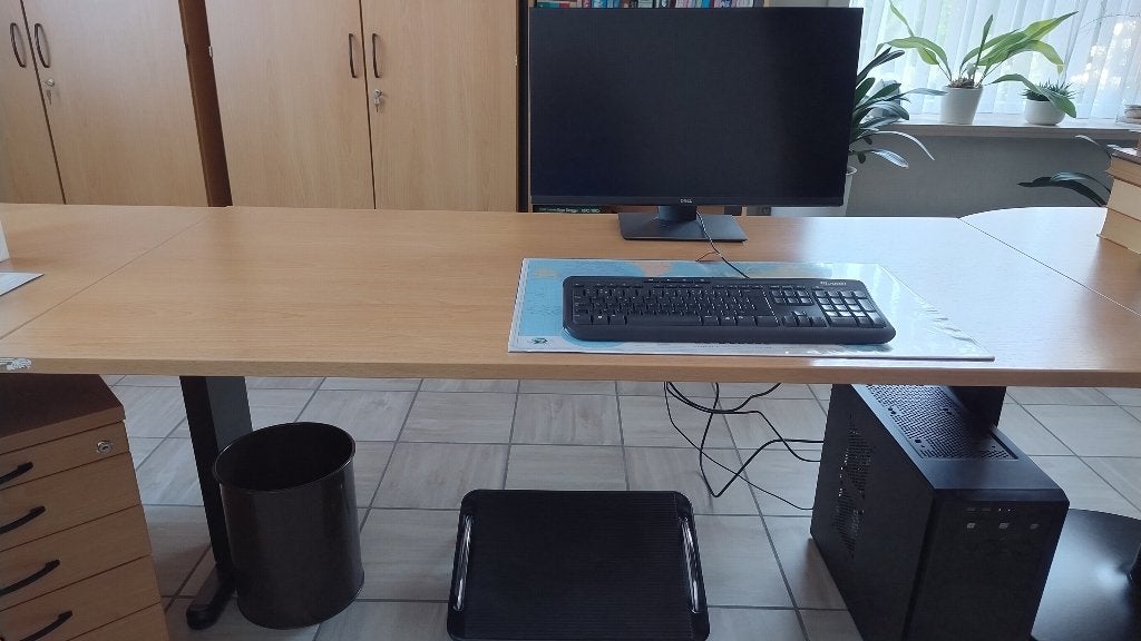 Bureaumeubel, Comme neuf, Enlèvement, Bureau-armoire combiné, Bois
