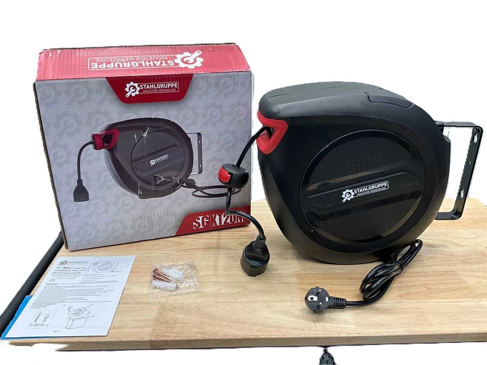 Stahlgruppe SGKT20M - Snoerhaspel 20mm verlengkabel, Articles professionnels