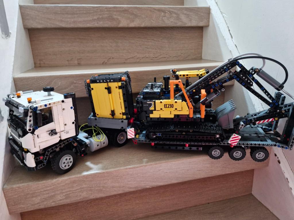 Volvo EC 230, Ophalen