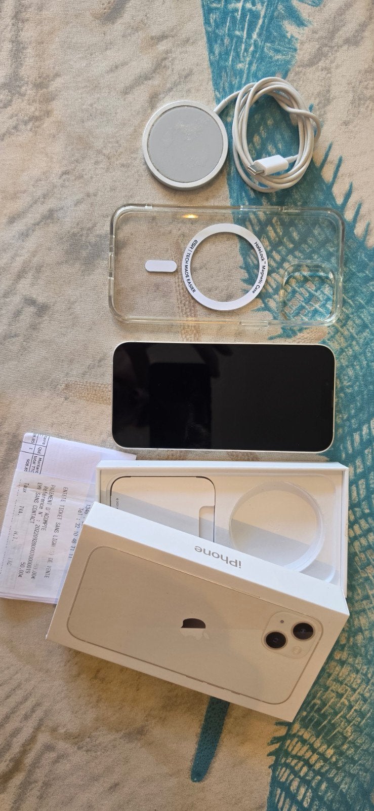 Apple iPhone 13 blanc, Télécoms, Téléphonie mobile | Apple iPhone, Enlèvement, Blanc, IPhone 13