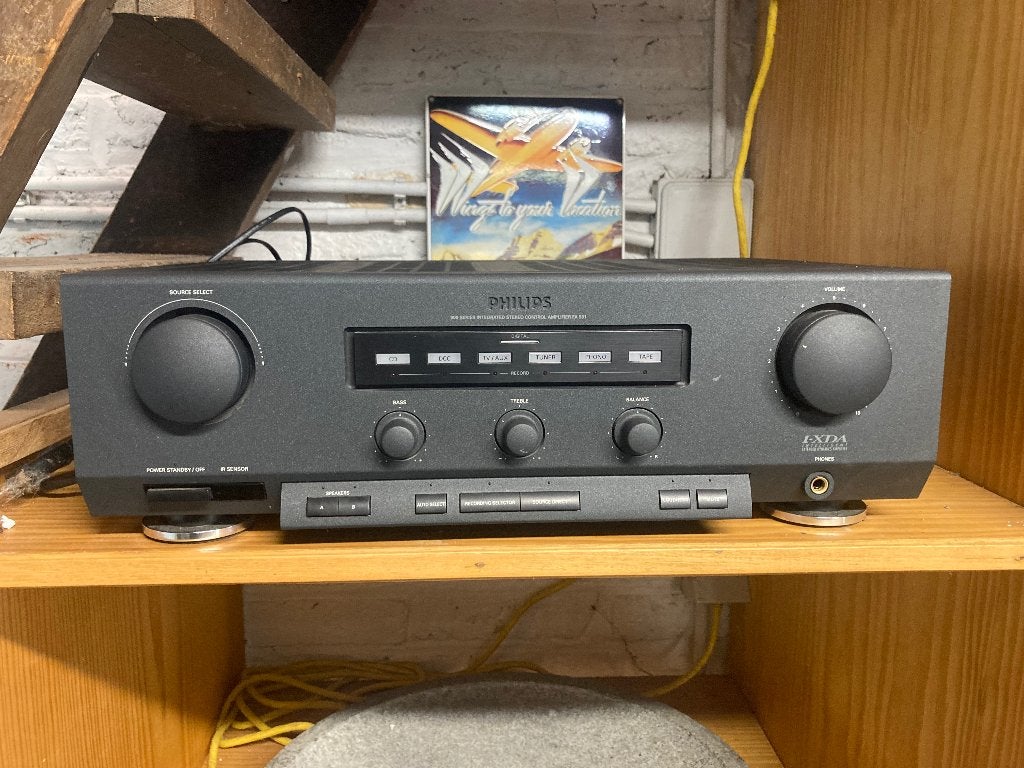 Philips amplificateur FA931, TV, Hi-fi & Vidéo, Enlèvement, Stéréo