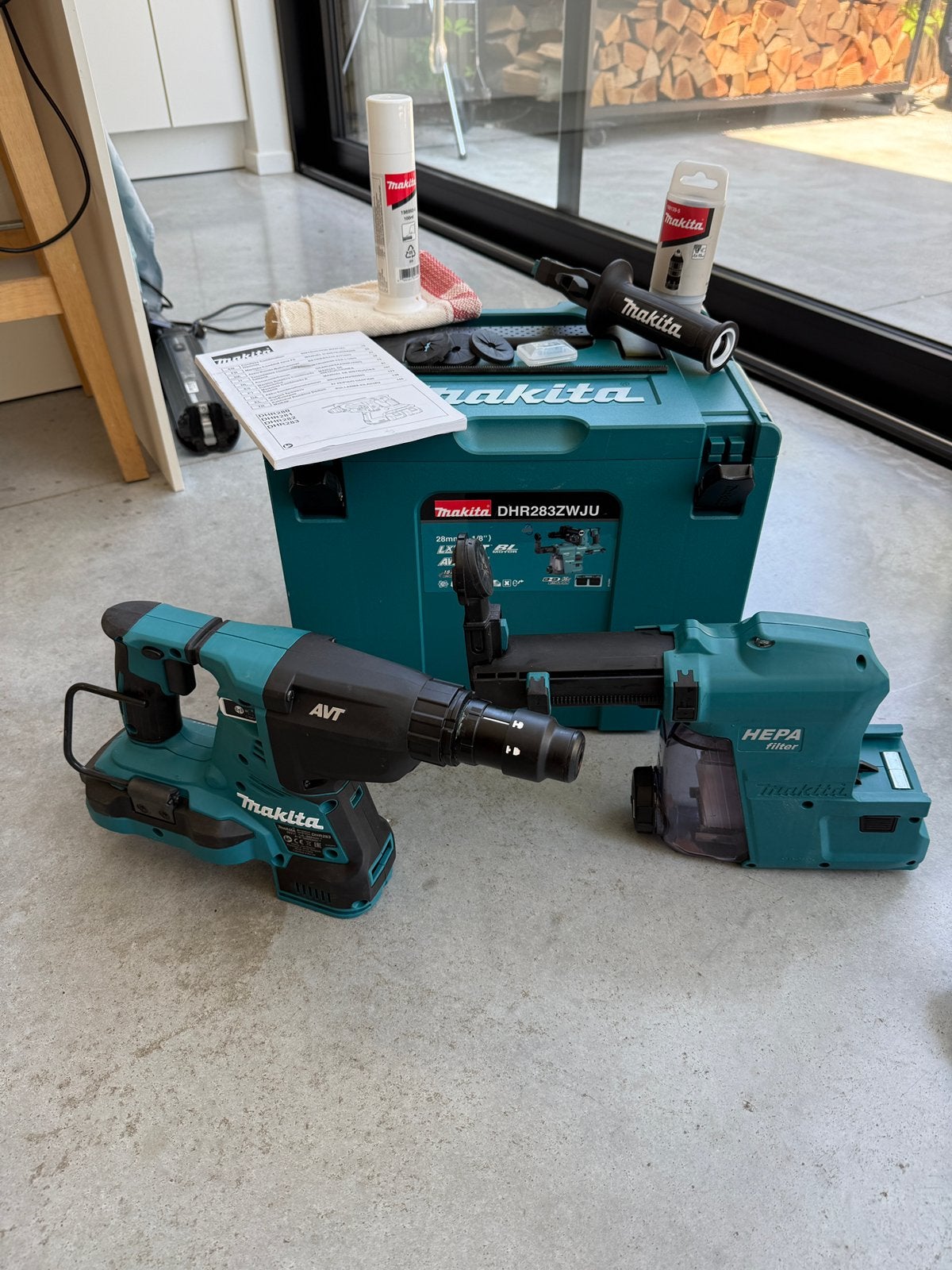 Makita DHR283ZWJU, Ophalen, Zo goed als nieuw, Makita