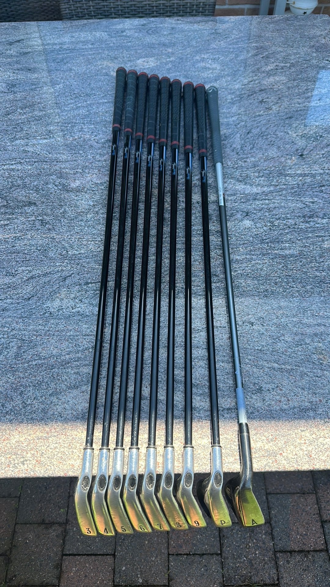 Linkshandige Ijzerset voor dames, Sport en Fitness, Golf, Ophalen, Zo goed als nieuw, Callaway