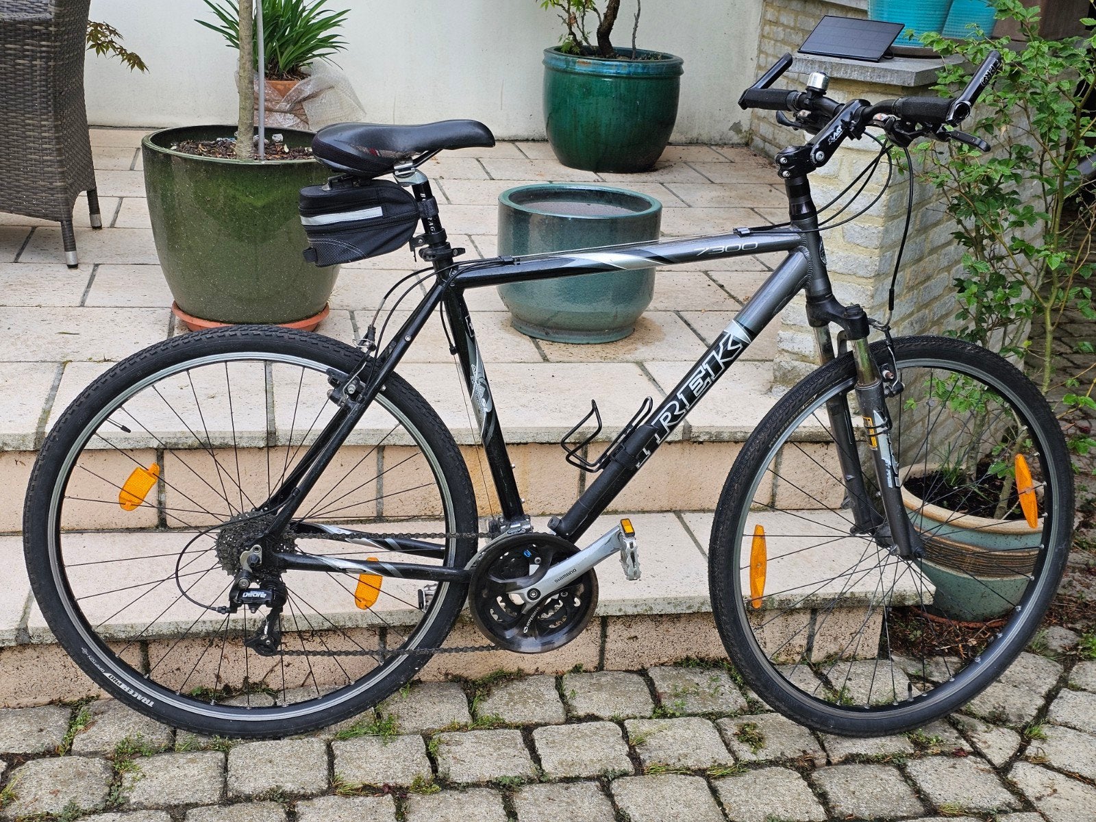 TREK 7300 hybride fiets - klaar om te rijden!, Fietsen en Brommers, Fietsen | Heren | Sportfietsen en Toerfietsen, Ophalen