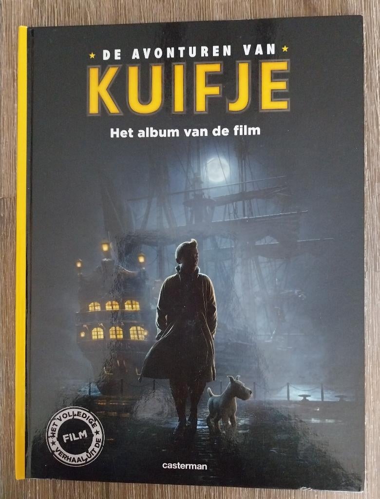 Kuifje , Het album van de film, Ophalen of Verzenden, Kuifje, Zo goed als nieuw, Boek of Spel