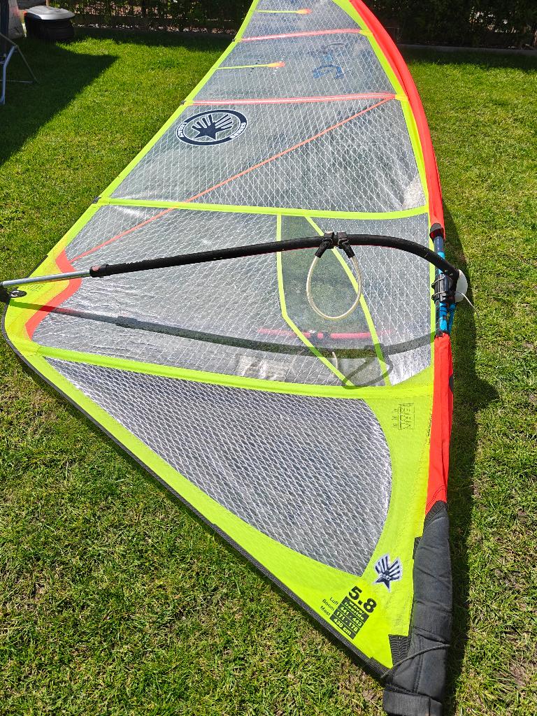 EZZY Legacy 5.8 icm Legacy XT 430 mast complete set, Sports nautiques & Bateaux, Planche à voile, Enlèvement, 5 à 6.5 m², Autres marques