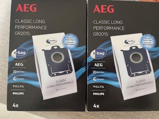 sacs d'aspirateur AEG s-bag Classic LP GR201S 7 pièces, Electroménager, Enlèvement ou Envoi, Neuf