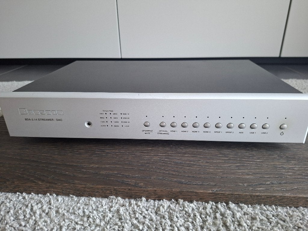 Bryston BDA3.14 DAC/streamer/voorversterker, Audio, Tv en Foto, Converters, Zo goed als nieuw, Ophalen
