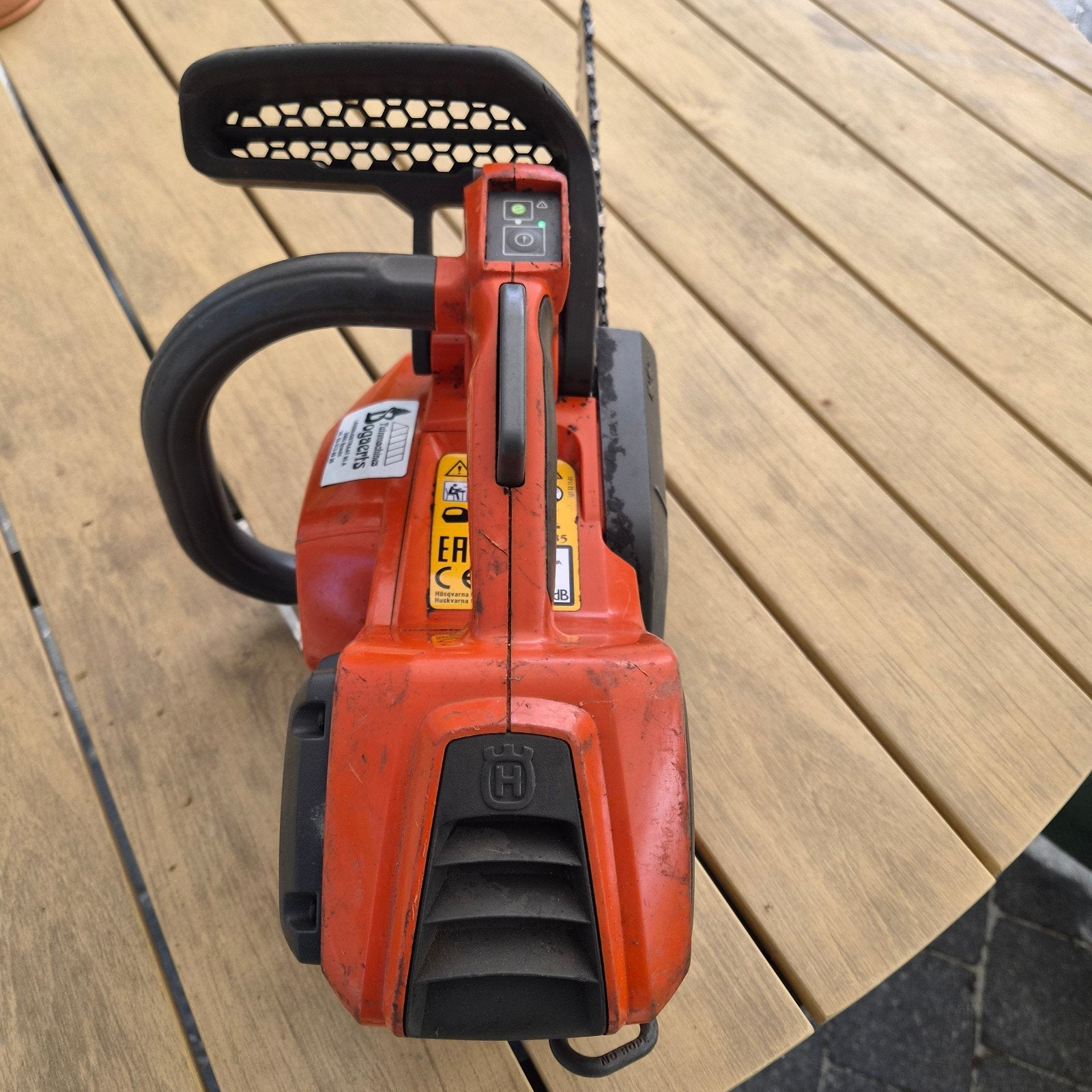 husqvarna T536 LiXP, Ophalen, Husqvarna