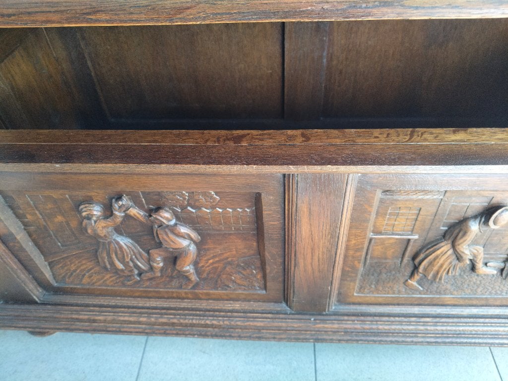 houten kist, Enlèvement, Utilisé