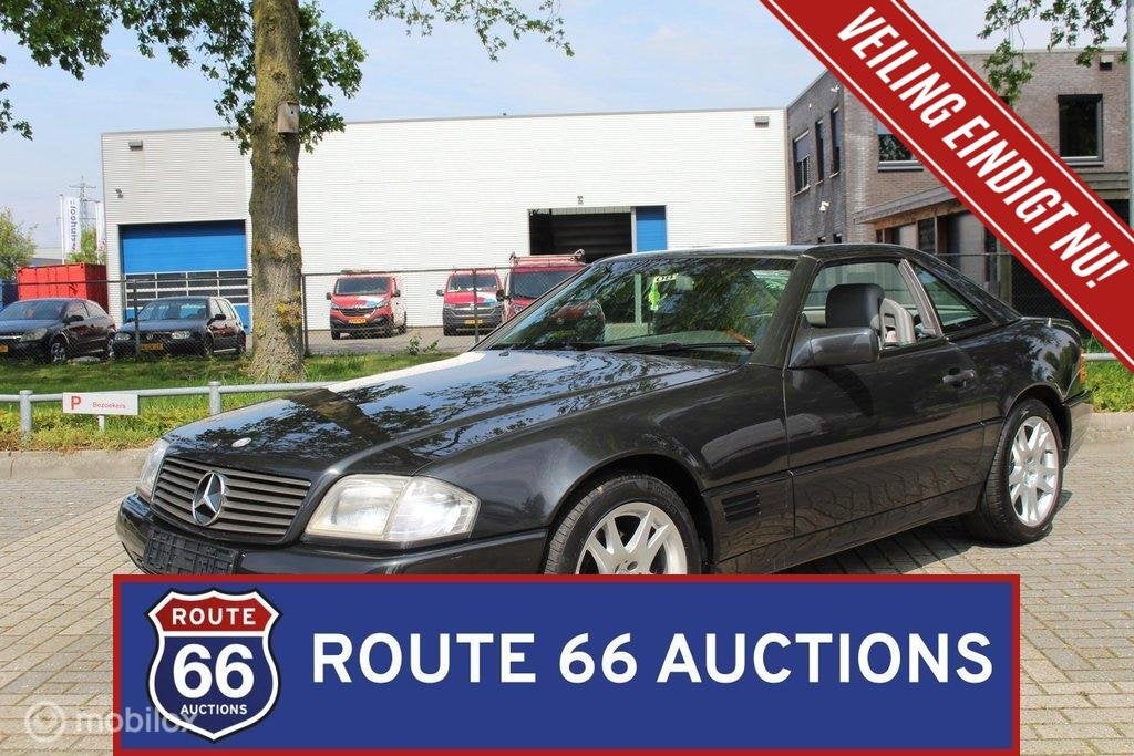Mercedes-Benz 300 SL | 1991 | Route 66 Auctions, Auto's, Zwart, Mercedes-Benz, Bedrijf, Handgeschakeld