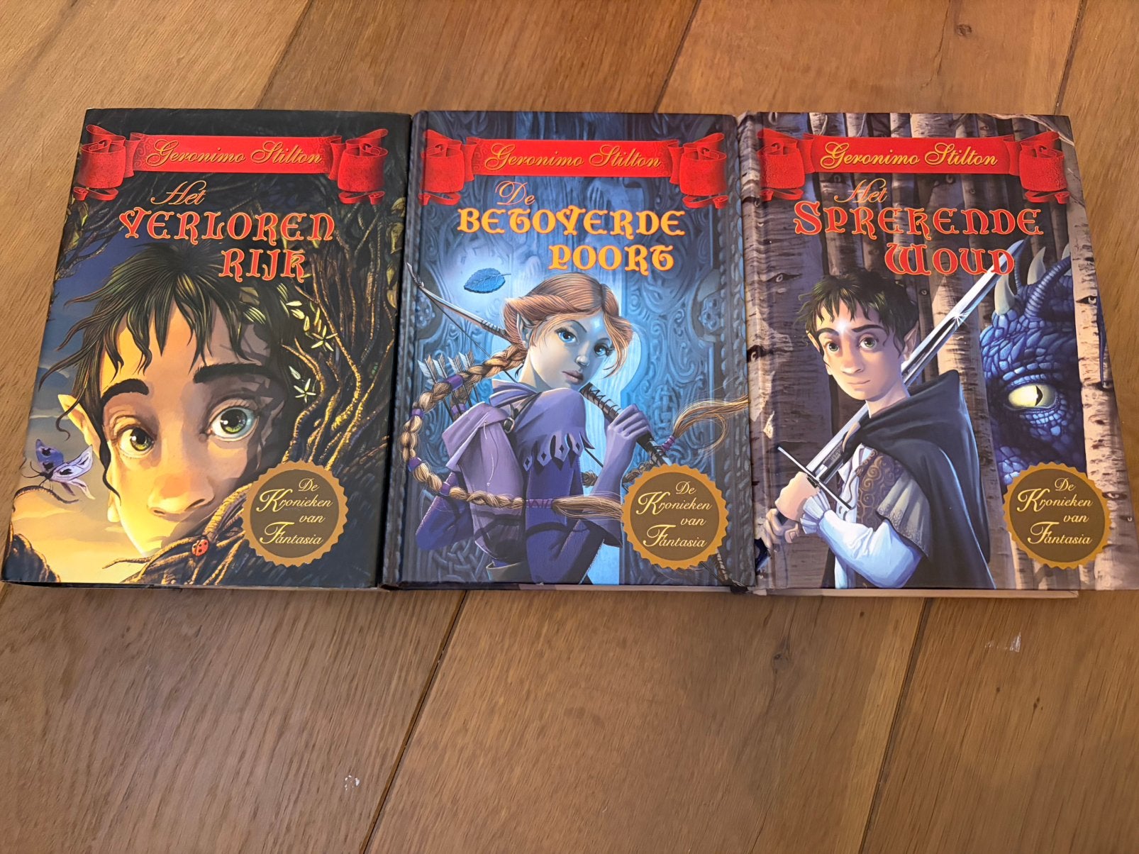 Geronimo Stilton - De kronieken van Fantasia - 3 stuks, Boeken, Kinderboeken | Jeugd | 10 tot 12 jaar, Ophalen of Verzenden, Nieuw
