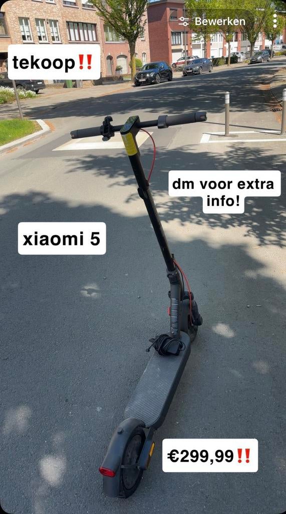 Xiaomi 5 e-step, Ophalen, Zo goed als nieuw