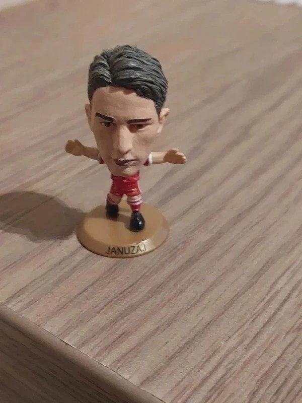 Voetbalfiguurtje : Adnan Januzaj /Rode Duivels / SoccerStarz, Verzamelen, Ophalen of Verzenden, Zo goed als nieuw, Beeldje of Poppetje