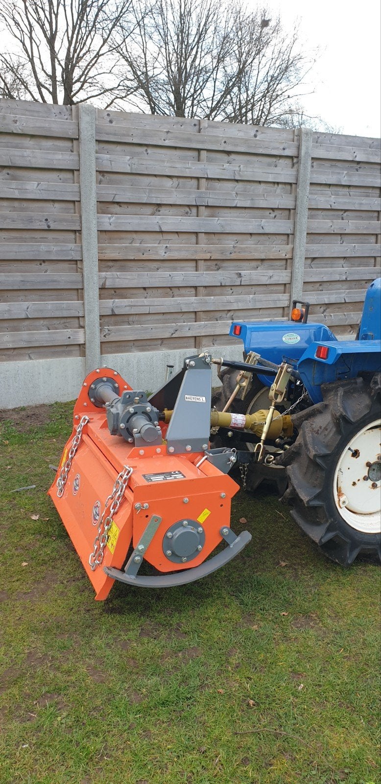 frees minitractor, Ophalen
