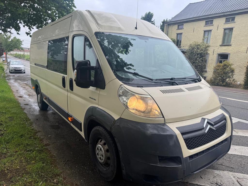 Citreon jumper 3L diesel dubbele cabine, Auto's, Bestelwagens en Lichte vracht, Citroën, Bedrijf, Diesel, Te koop
