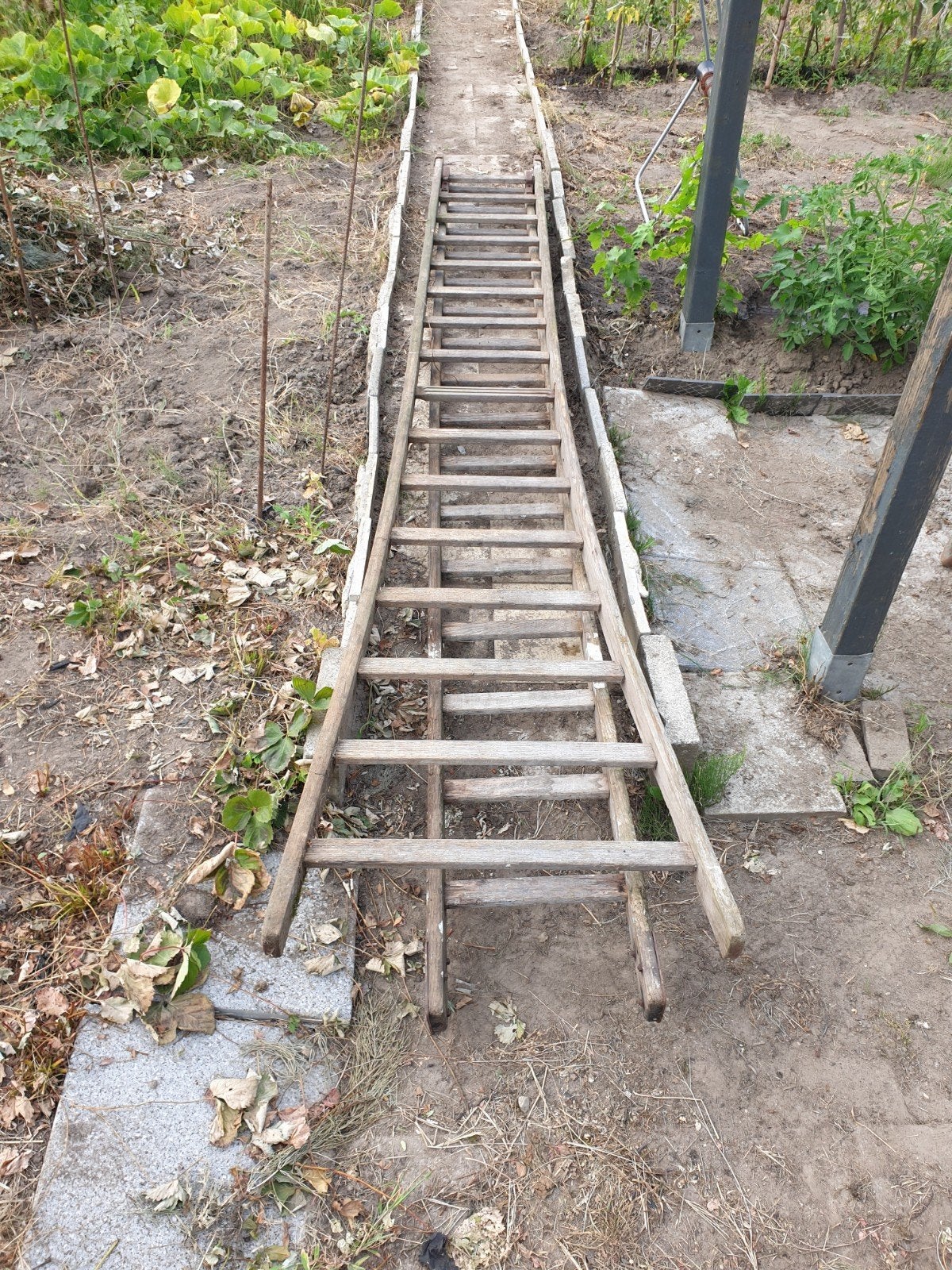 Hout puntladde, Doe-het-zelf en Bouw, Ophalen