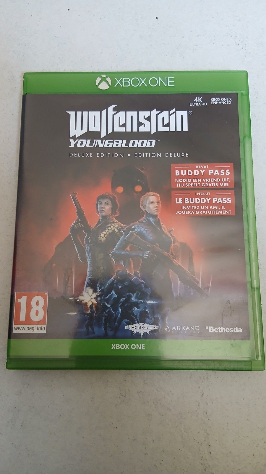 Wolfenstein Youngblood - Deluxe Edition te koop, Games en Spelcomputers, Games | Xbox 360, Avontuur en Actie, Online, Gebruikt