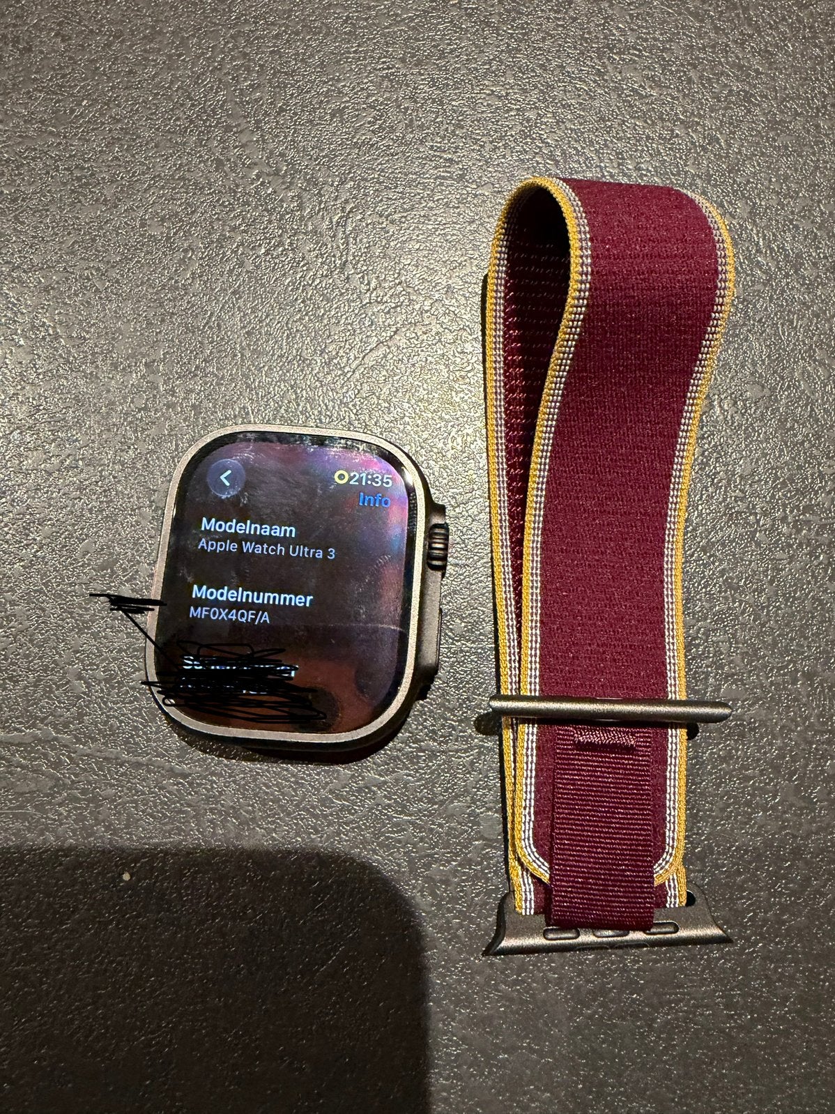 Apple watch ultra 3, Handtassen en Accessoires, Ophalen of Verzenden, Zo goed als nieuw
