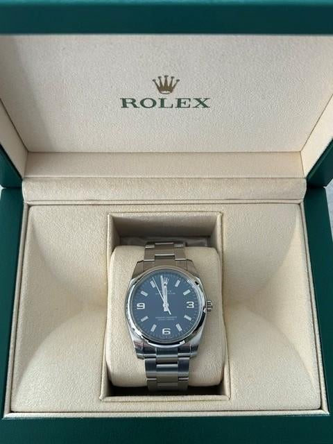 Rolex Oyster Perpetual 36mm, Handtassen en Accessoires, Ophalen, Zo goed als nieuw, Polshorloge, Rolex