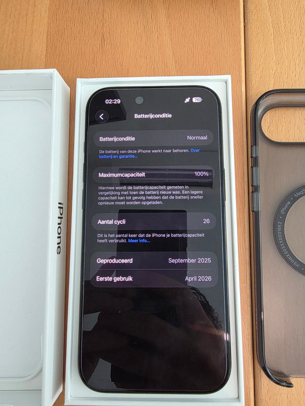 Nieuwe maand oude Iphone air, Télécoms, Téléphonie mobile | Apple iPhone, Neuf, 16 GB, Autres modèles, Enlèvement