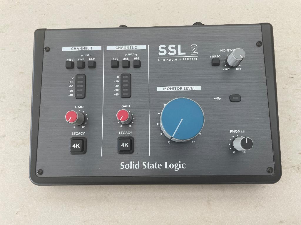 Solid State SSL 2 MK II - Audio Interface, Audio, Tv en Foto, Professionele apparaten, Zo goed als nieuw, Audio, Verzenden