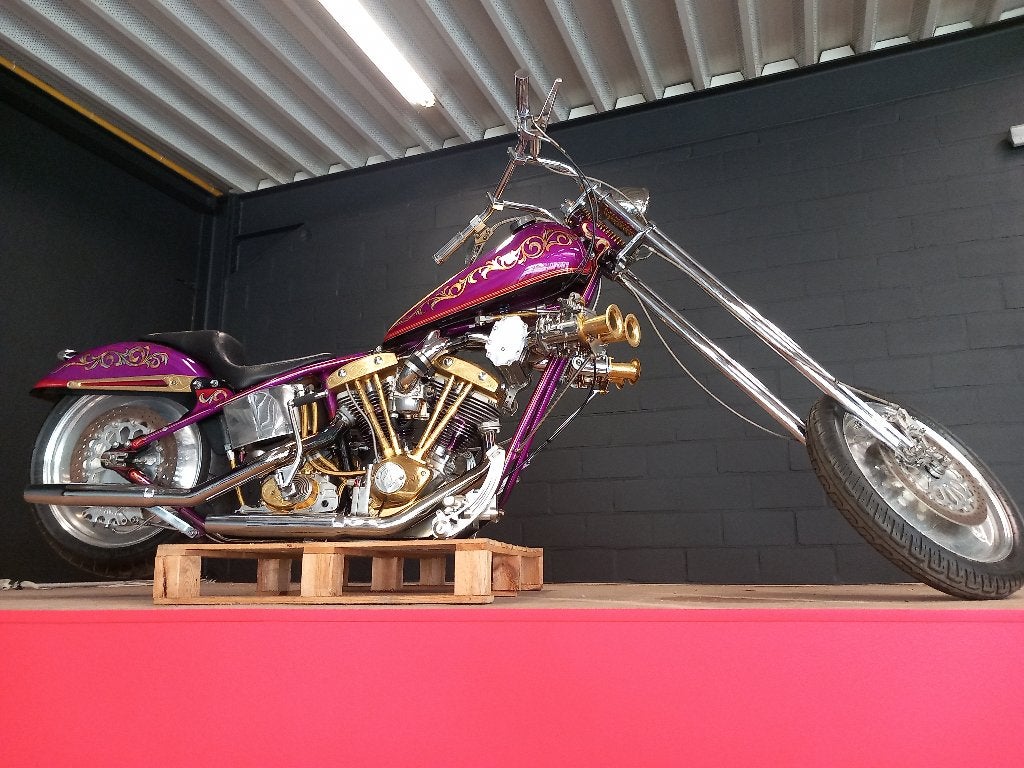Arlen Ness Harley Davidson 1970, Permis Moto A, Plus de 35 kW, Chopper, 2 cylindres