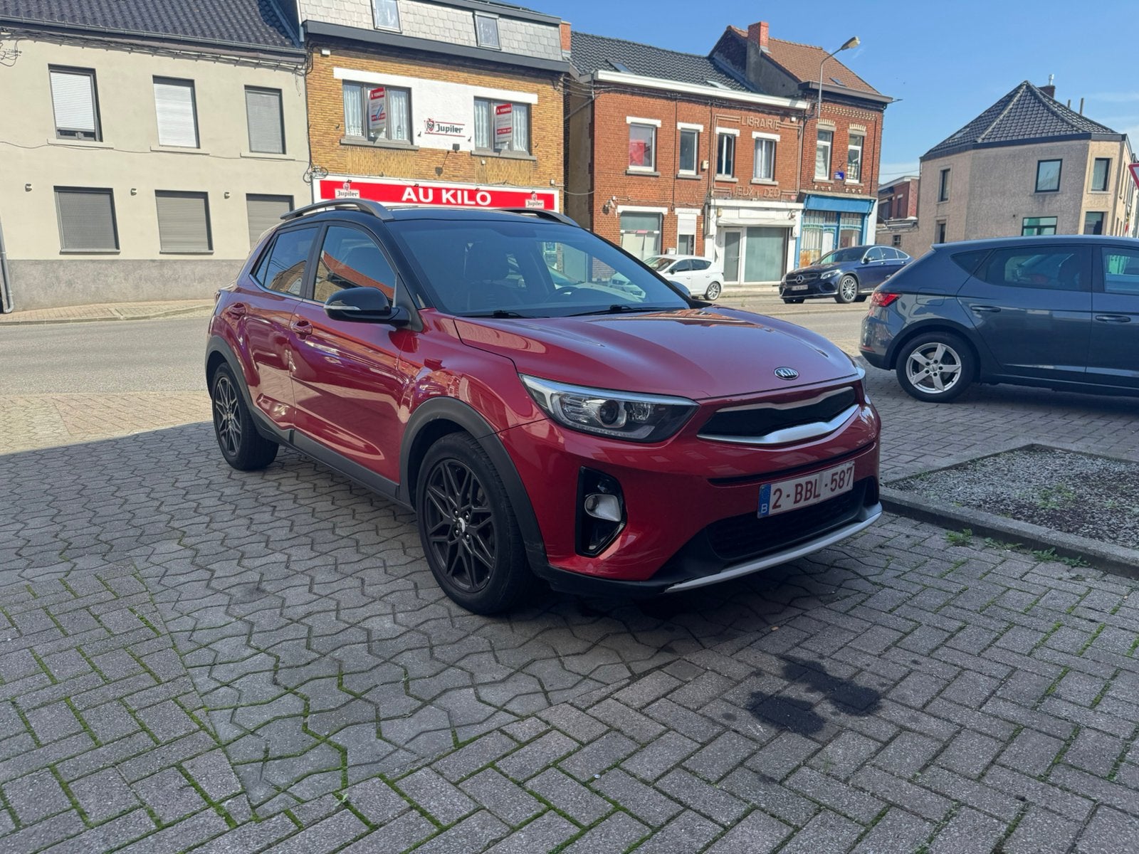 Kia stonic 1.0t gdi automatique 2020, Rouge, Achat, 998 cm³, Euro 6