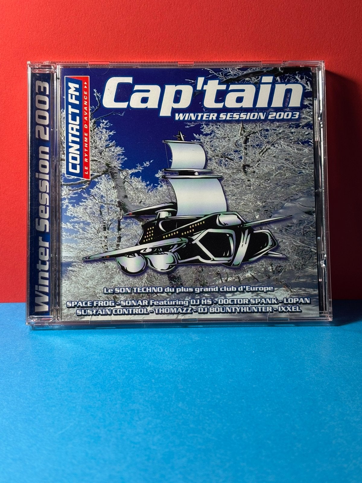 Cap’tain complexe ( discotheek ) winter session 2003, CD & DVD, Envoi