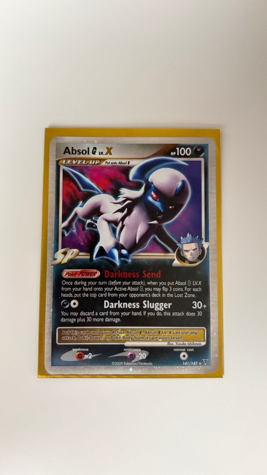 Super zeldzaam Abdol G lvX 141/147 klein beetje schade, Ophalen of Verzenden, Zo goed als nieuw, Losse kaart, Foil