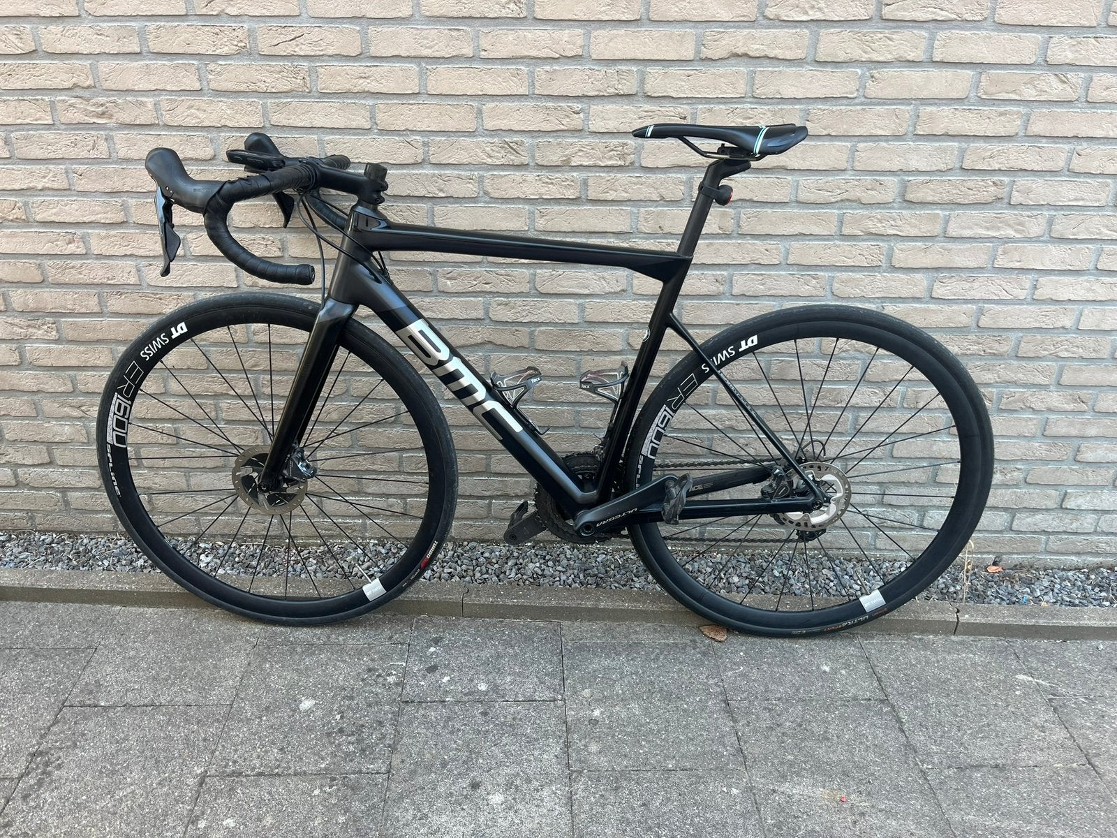 Bmc slr02 met powermeter, Autres marques, Enlèvement, Frein à disque, 53 à 57 cm
