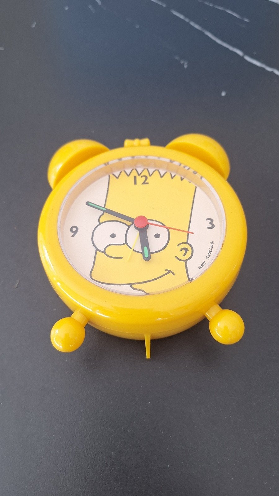 Wekker Simpson Vintage, Ophalen