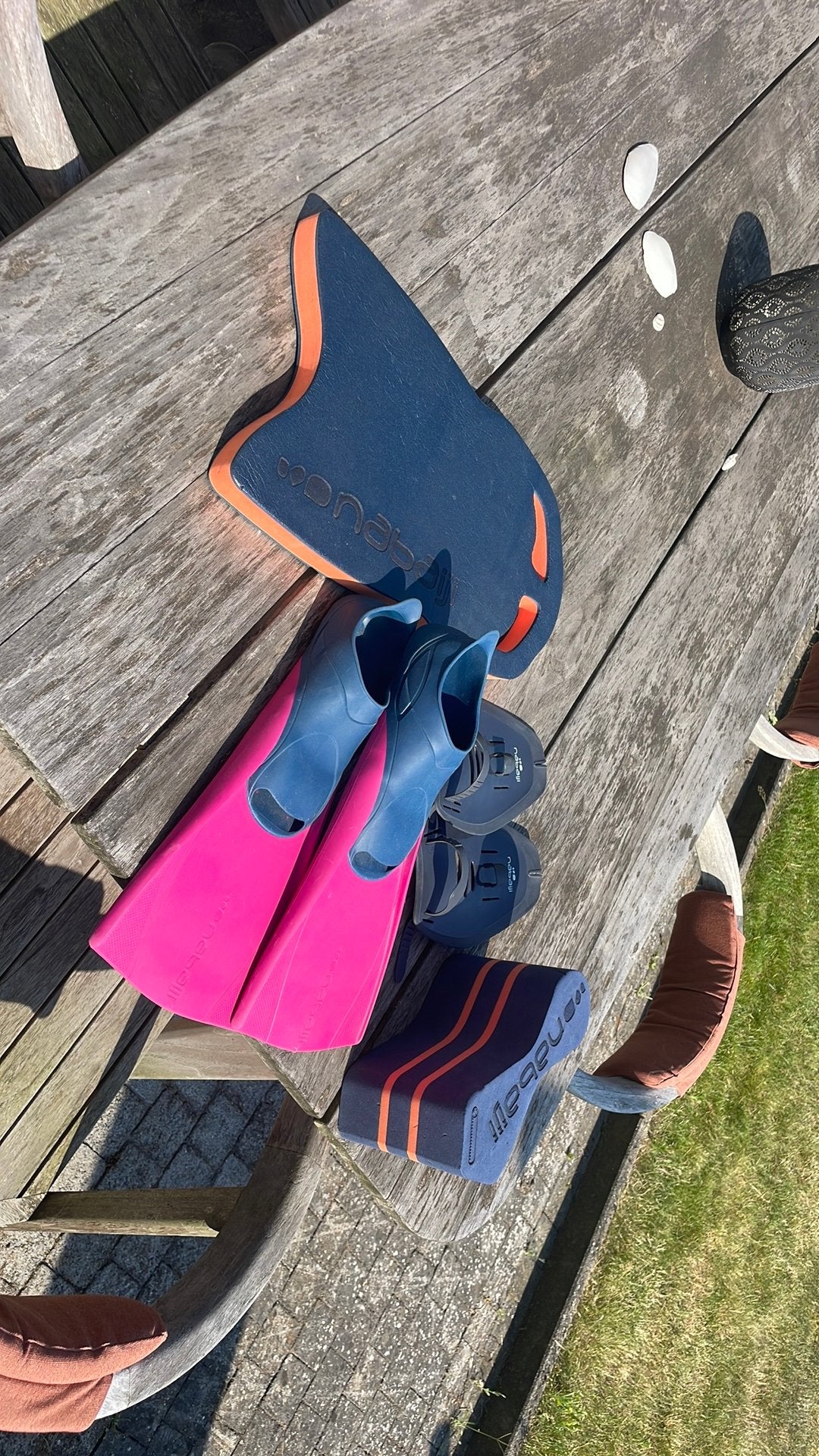 Zwem materiaal, Tuin en Terras, Ophalen, Gebruikt