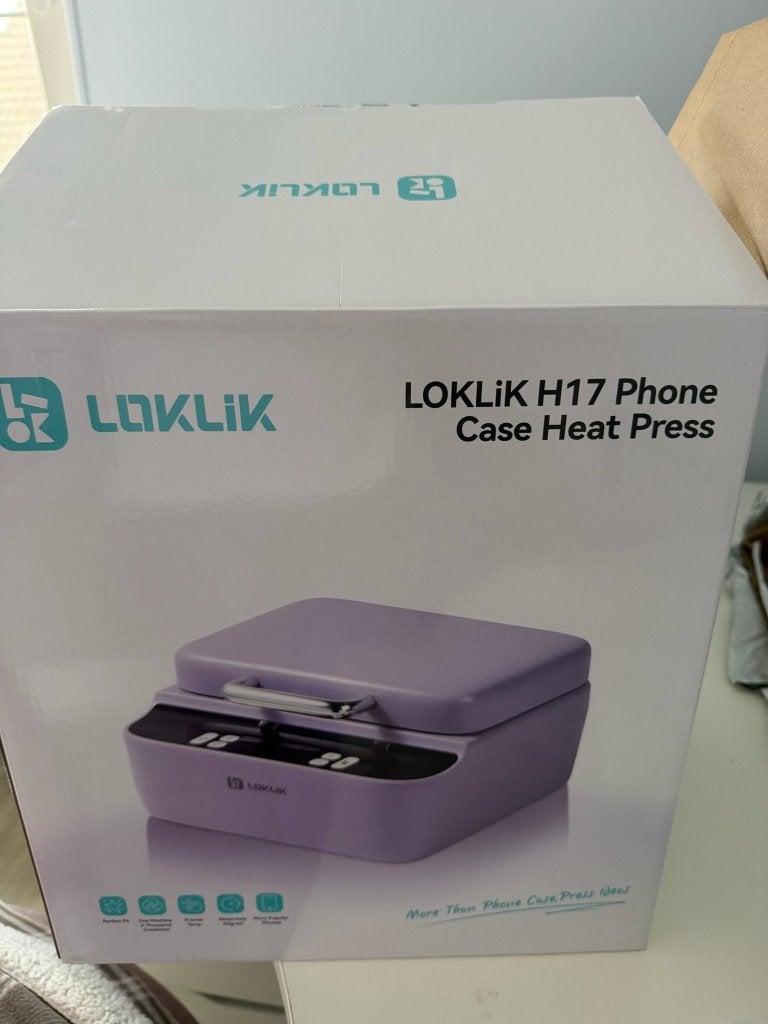 LOKLiK Phone Case Heat Press-NEUF-Achat 30/6/26., Enlèvement, Neuf