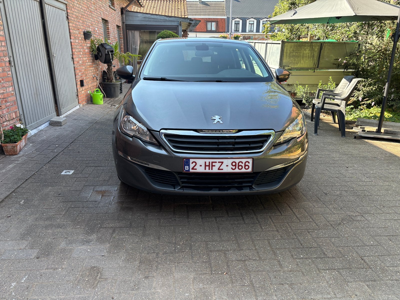 Peugeot 308 BJ 2016 1.2 Benzine airco garantie, Argent ou Gris, Achat, Euro 6, Entreprise