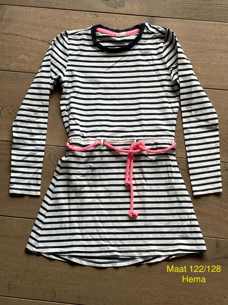 Kleedje - Hema - Maat 122/128, Kinderen en Baby's, Kinderkleding | Maat 122, Gebruikt, Meisje, Ophalen of Verzenden, Jurk of Rok