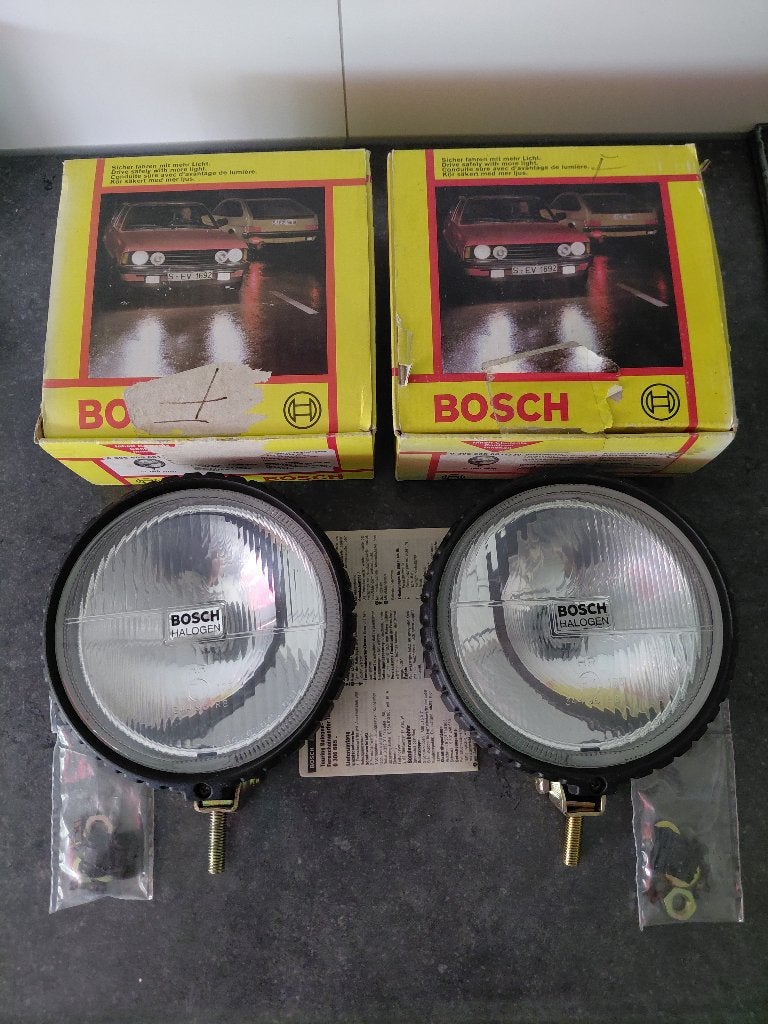 NOS Set Bosch Touring 165 Verstralers Oldtimer VW, Auto-onderdelen, Verlichting, Verzenden, Nieuw, Overige automerken